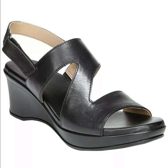 Naturalizer Shoes - 🔥NATURALIZER🔥Valerie Black Wedge Sandals 10.5 NEW In Box